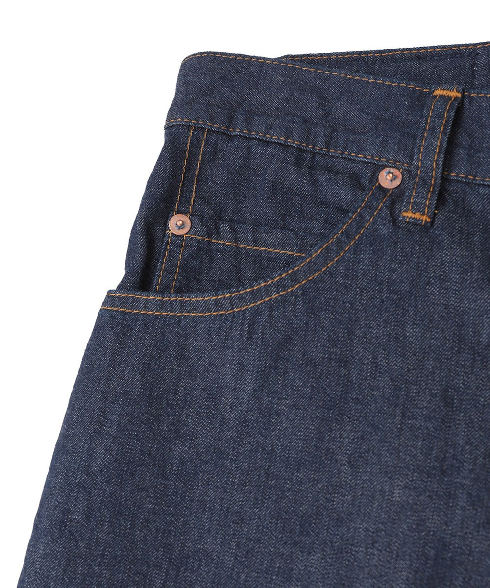 1er Arrondissement ＜BONNY WOVEN (ボニーウーブン)＞“Light OZ Baggy "デニムパンツ ブルー