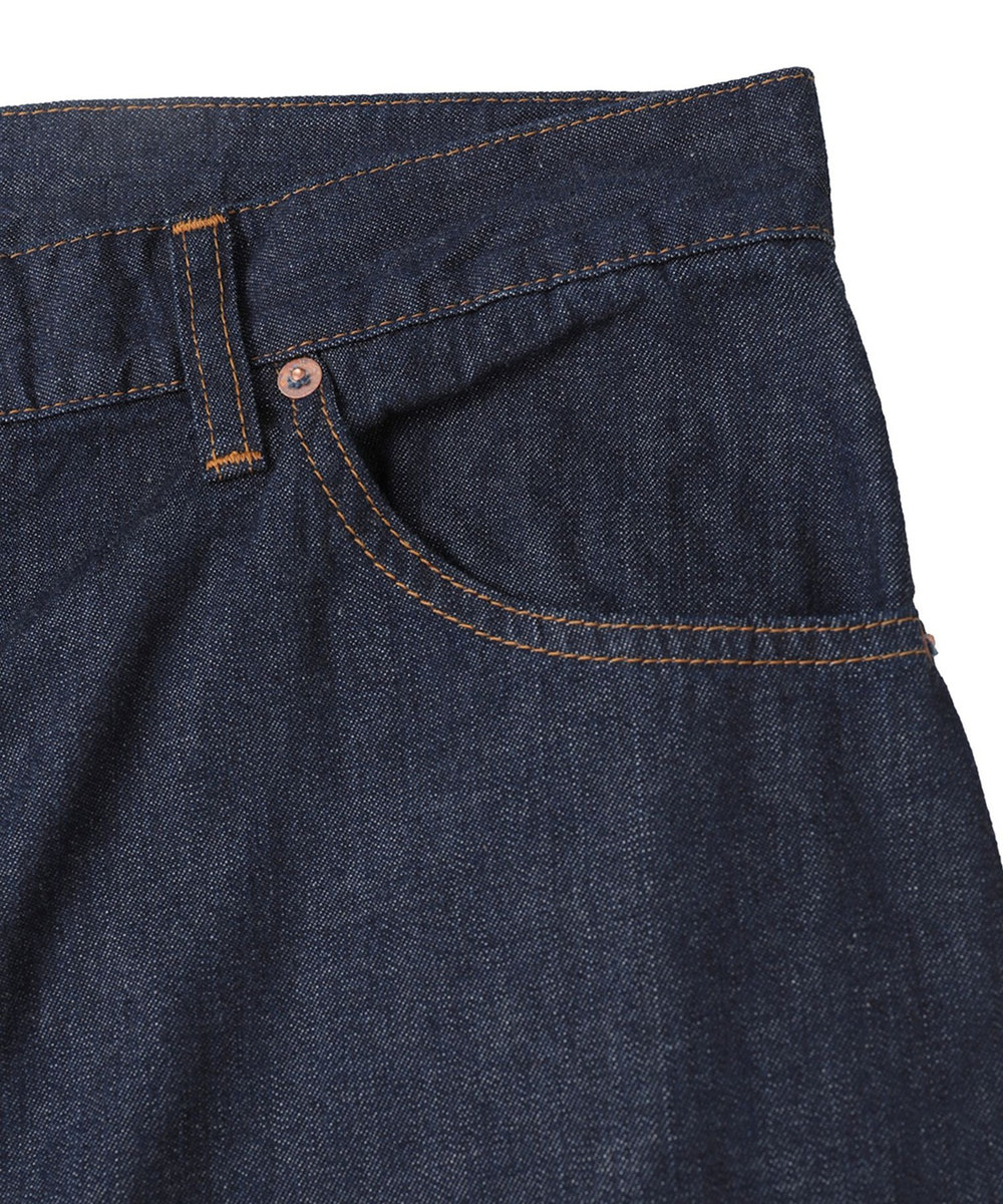 1er Arrondissement ＜BONNY WOVEN (ボニーウーブン)＞“Light OZ Baggy "デニムパンツ ブルー