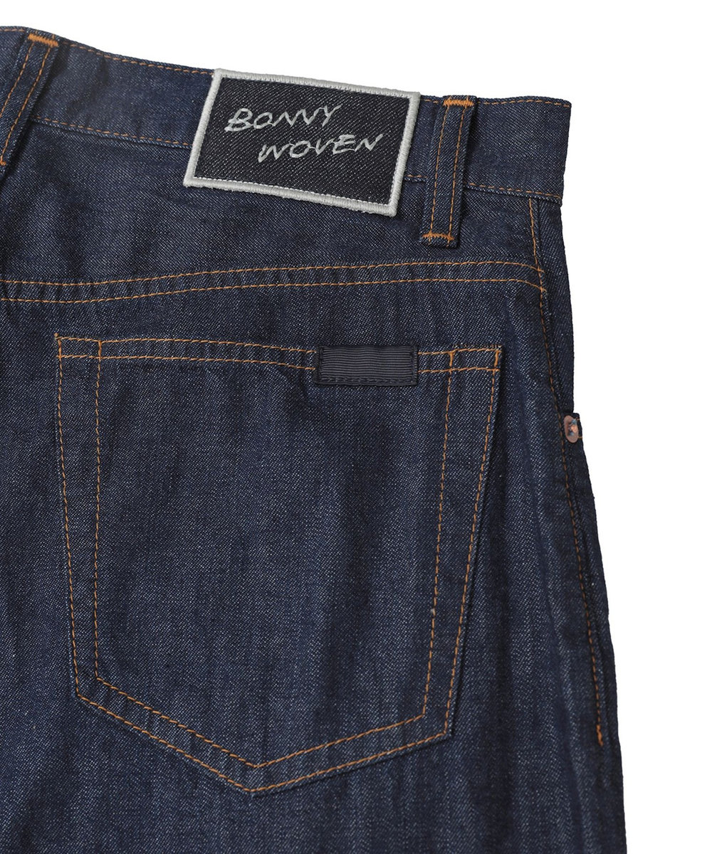 1er Arrondissement ＜BONNY WOVEN (ボニーウーブン)＞“Light OZ Baggy "デニムパンツ ブルー