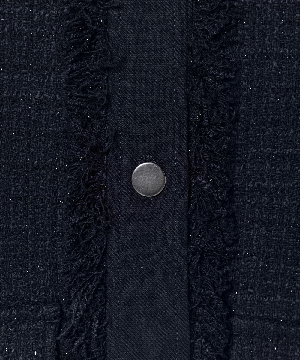DÉPAREILLÉ COTTON TWEED JACKET / コットンツィードジャケット ネイビー