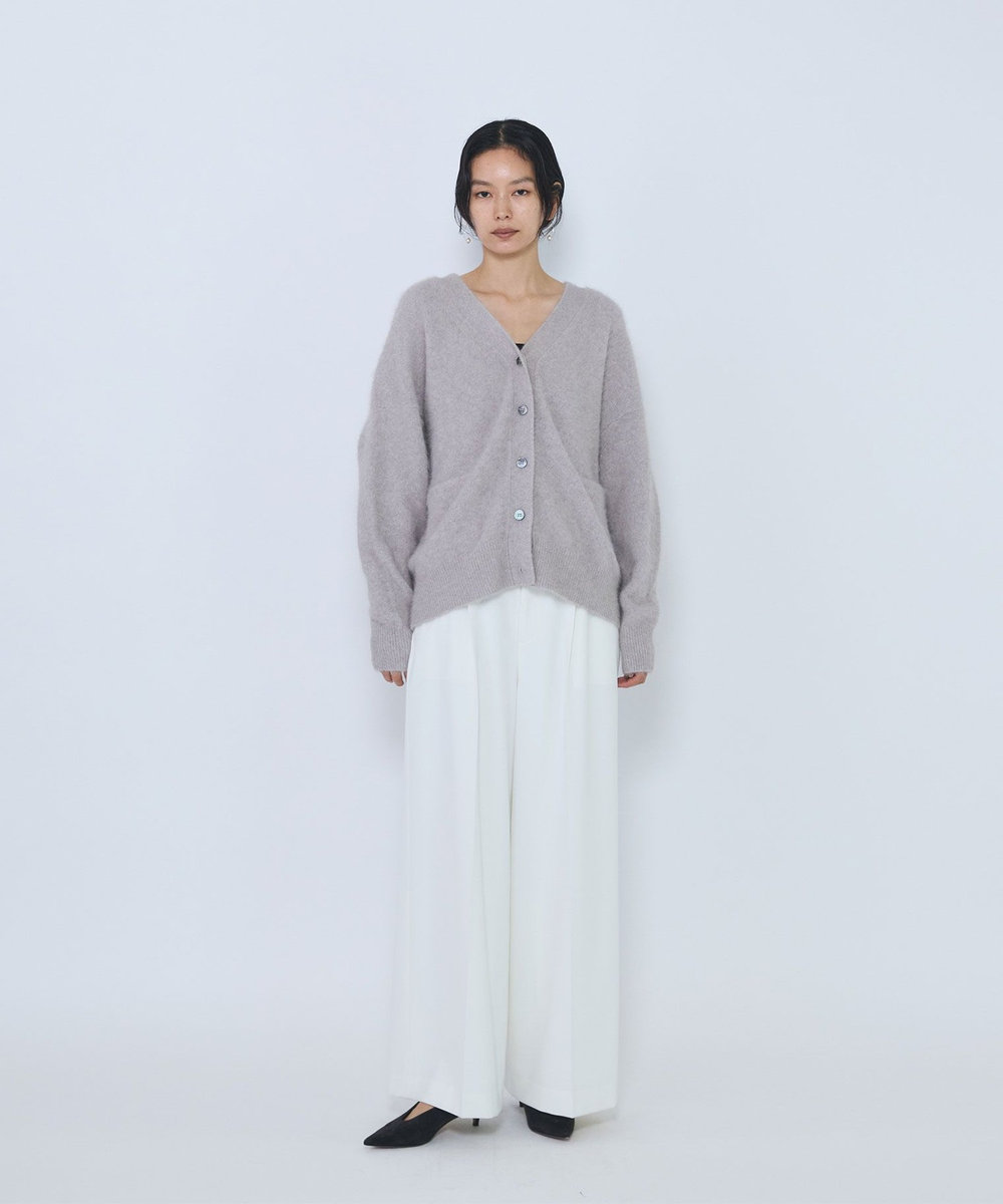 1er Arrondissement FOXウールカーディガン ベージュ