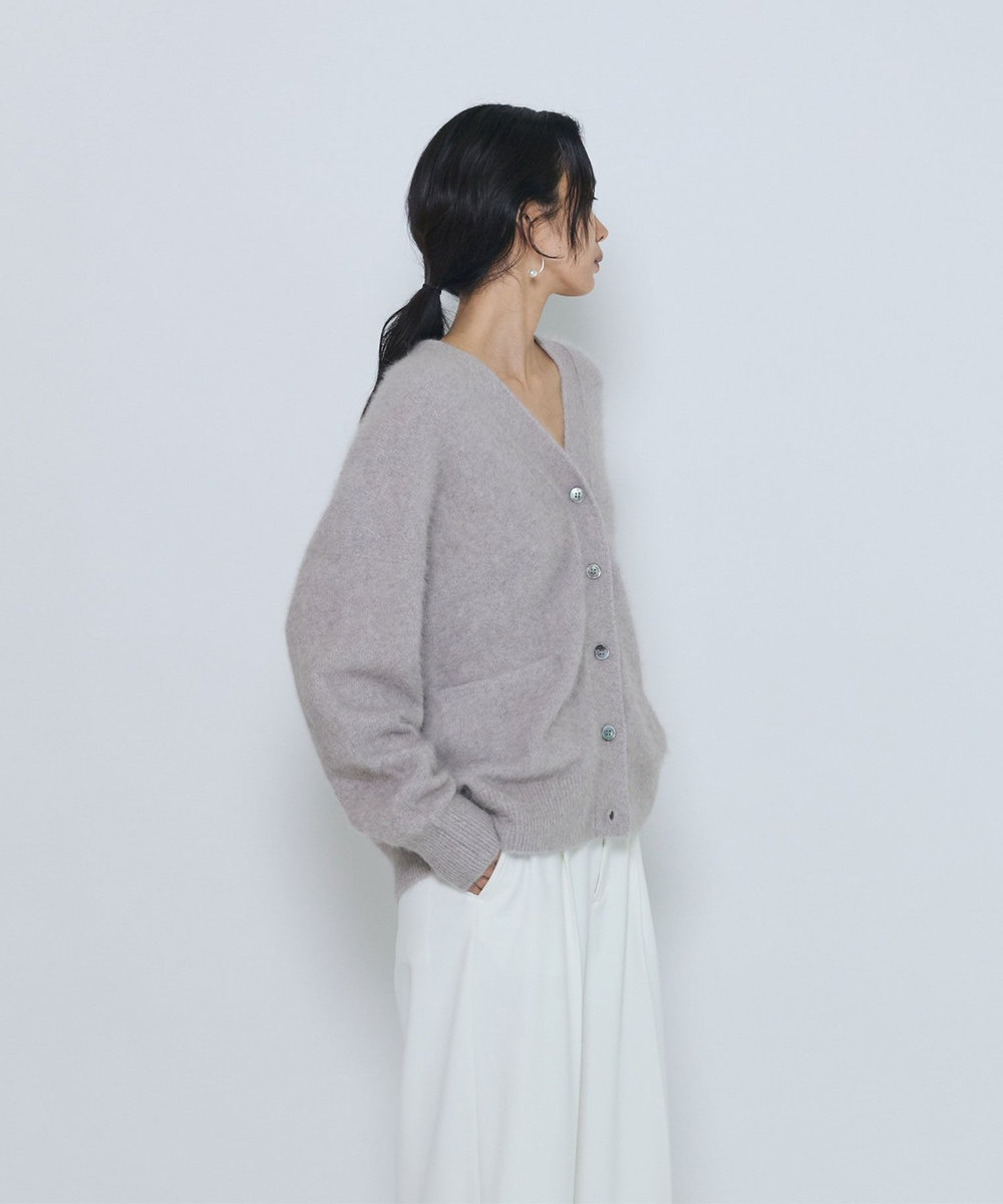 1er Arrondissement FOXウールカーディガン ベージュ