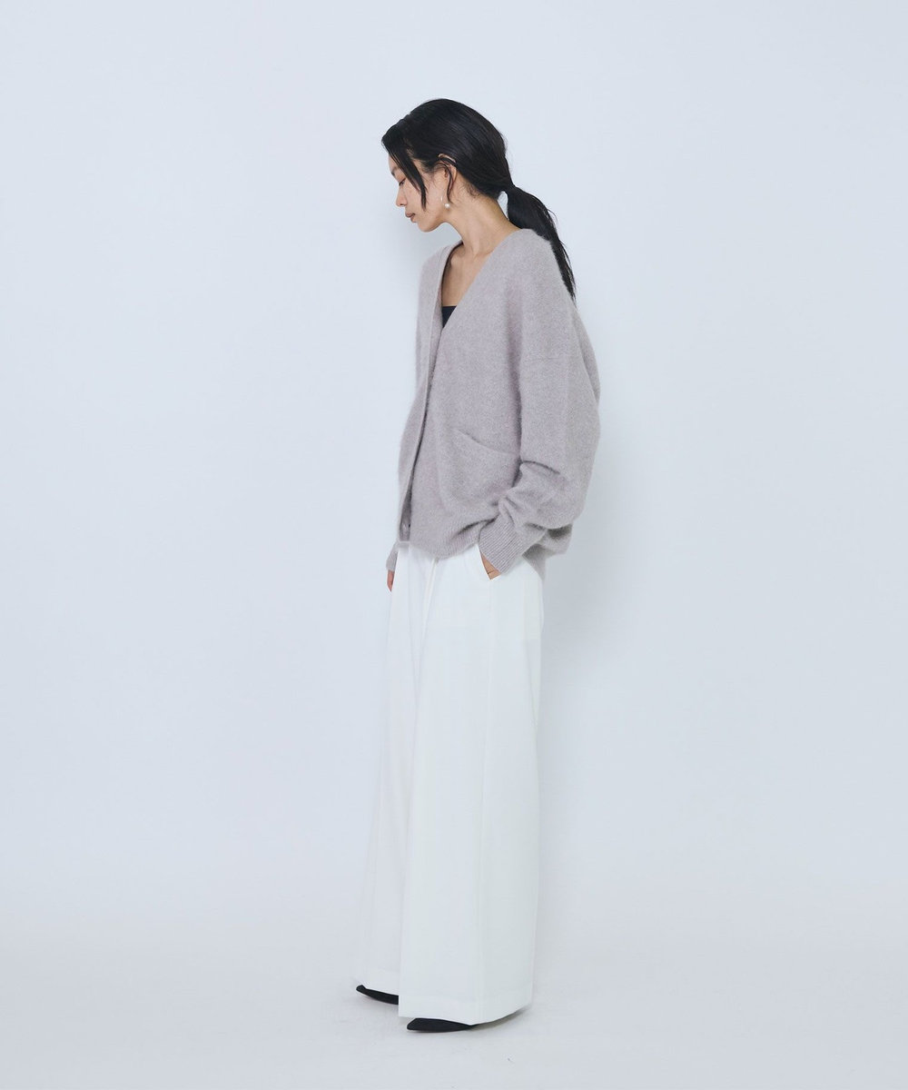 1er Arrondissement FOXウールカーディガン ベージュ