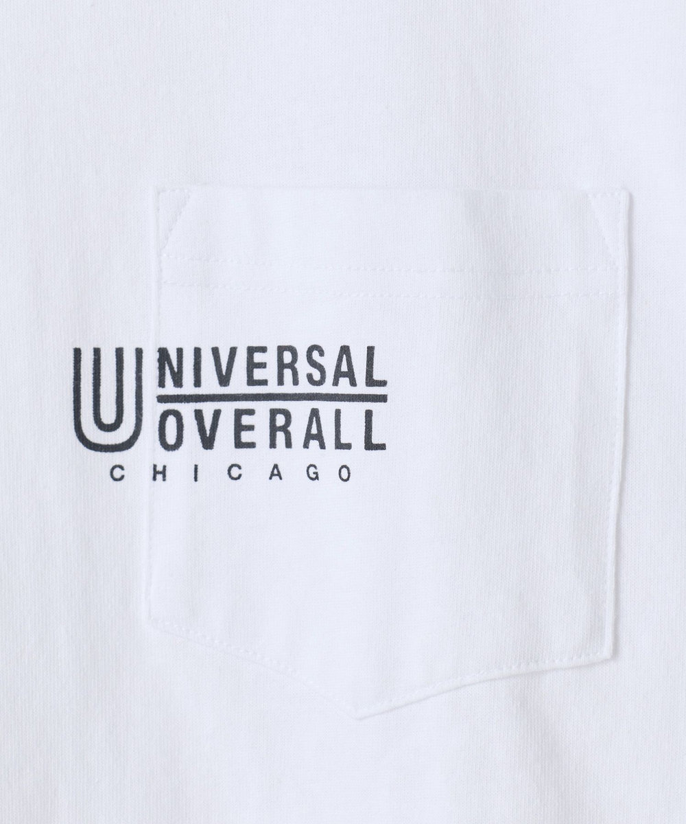 UNION STATION UNIVERSAL OVERALL別注T ホワイト