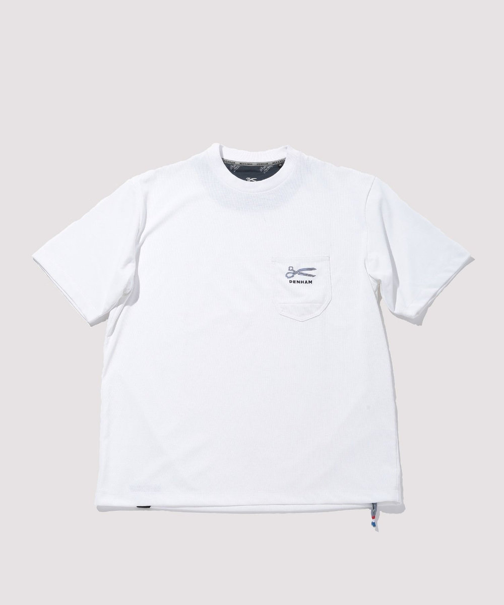 MEN'S BIGI 【DENHAM×MEN'S BIGI】TRYCOOL天竺ポケットT ホワイト