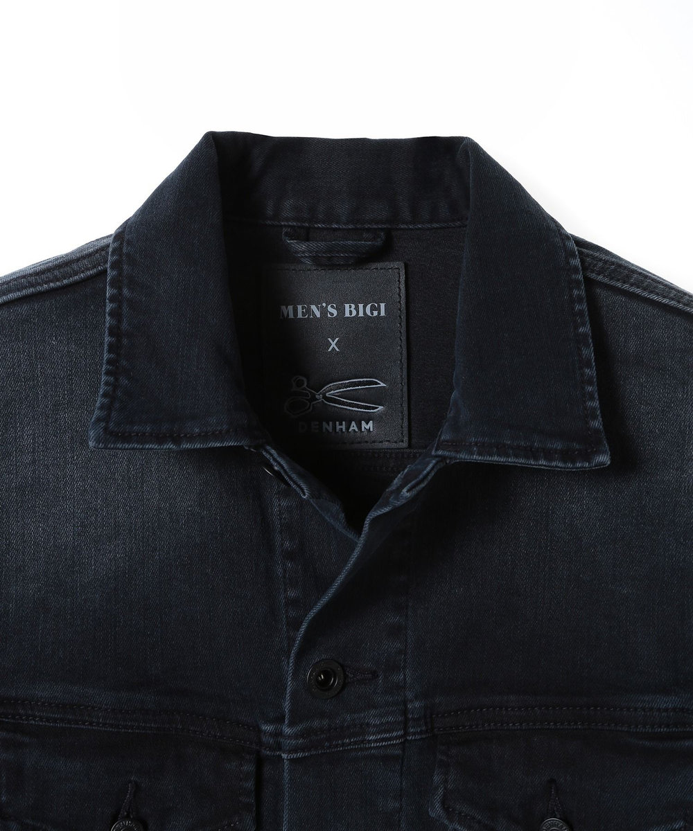 MEN'S BIGI 【DENHAM/デンハム】FREE MOVE デニムジャケット ネイビー
