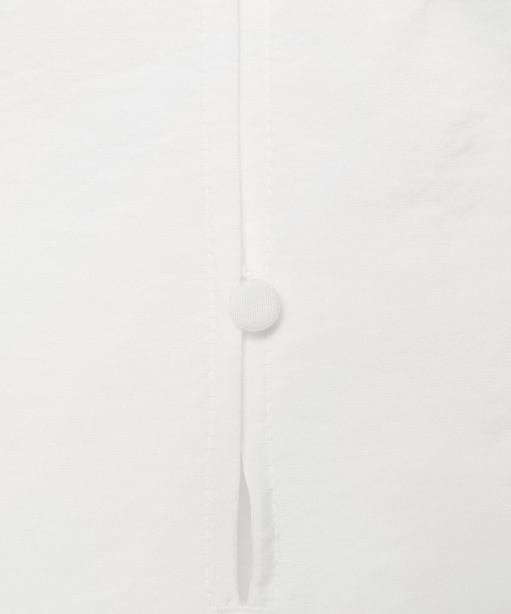 DÉPAREILLÉ SILK FRILL BLOUSE / シルクフリルブラウス ホワイト