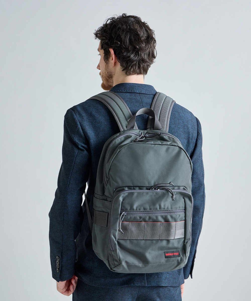 MEN'S BIGI 【BRIEFING/ブリーフィング】BS BOX PACK AG バックパック グレー