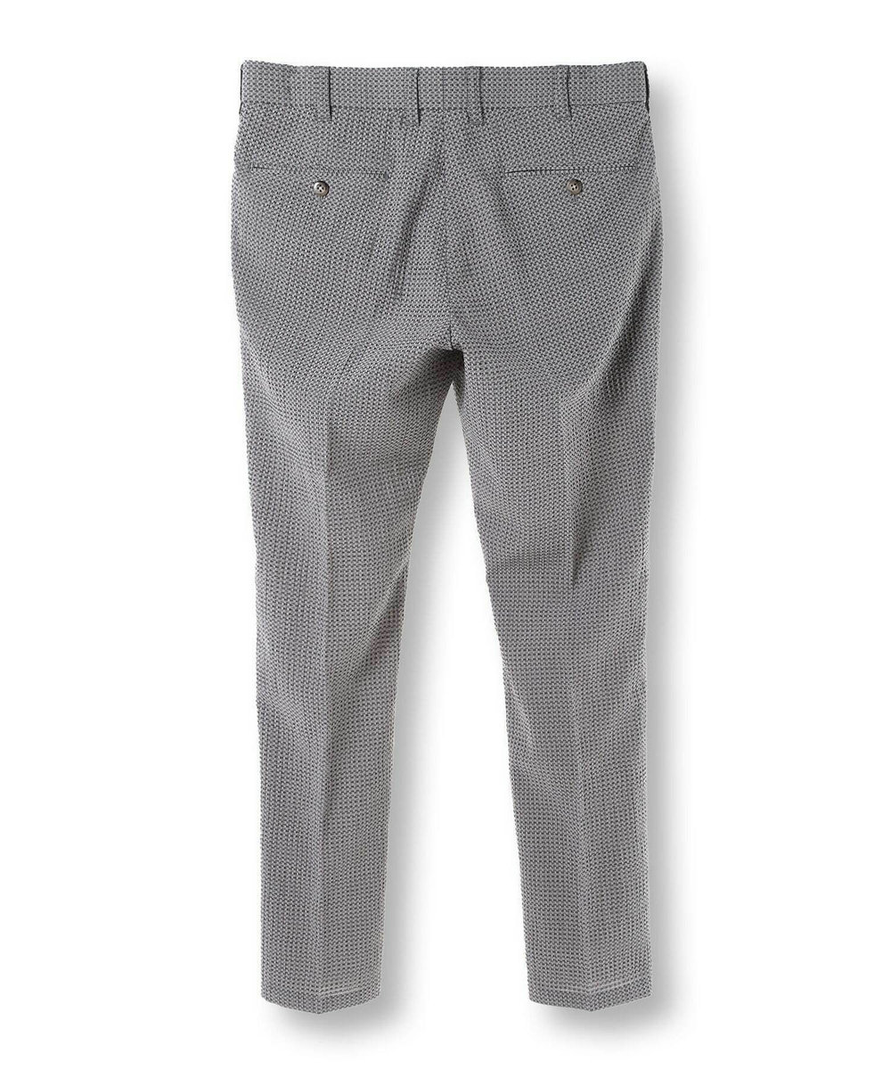 MEN'S BIGI 3Dサッカープリントストレッチパンツ<EASY CARE> グレー