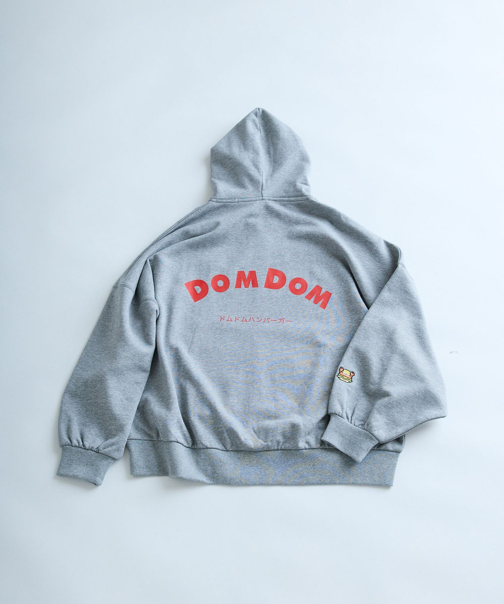 FRAPBOIS 《DOMDOMコラボ》ドルマンパーカー グレー
