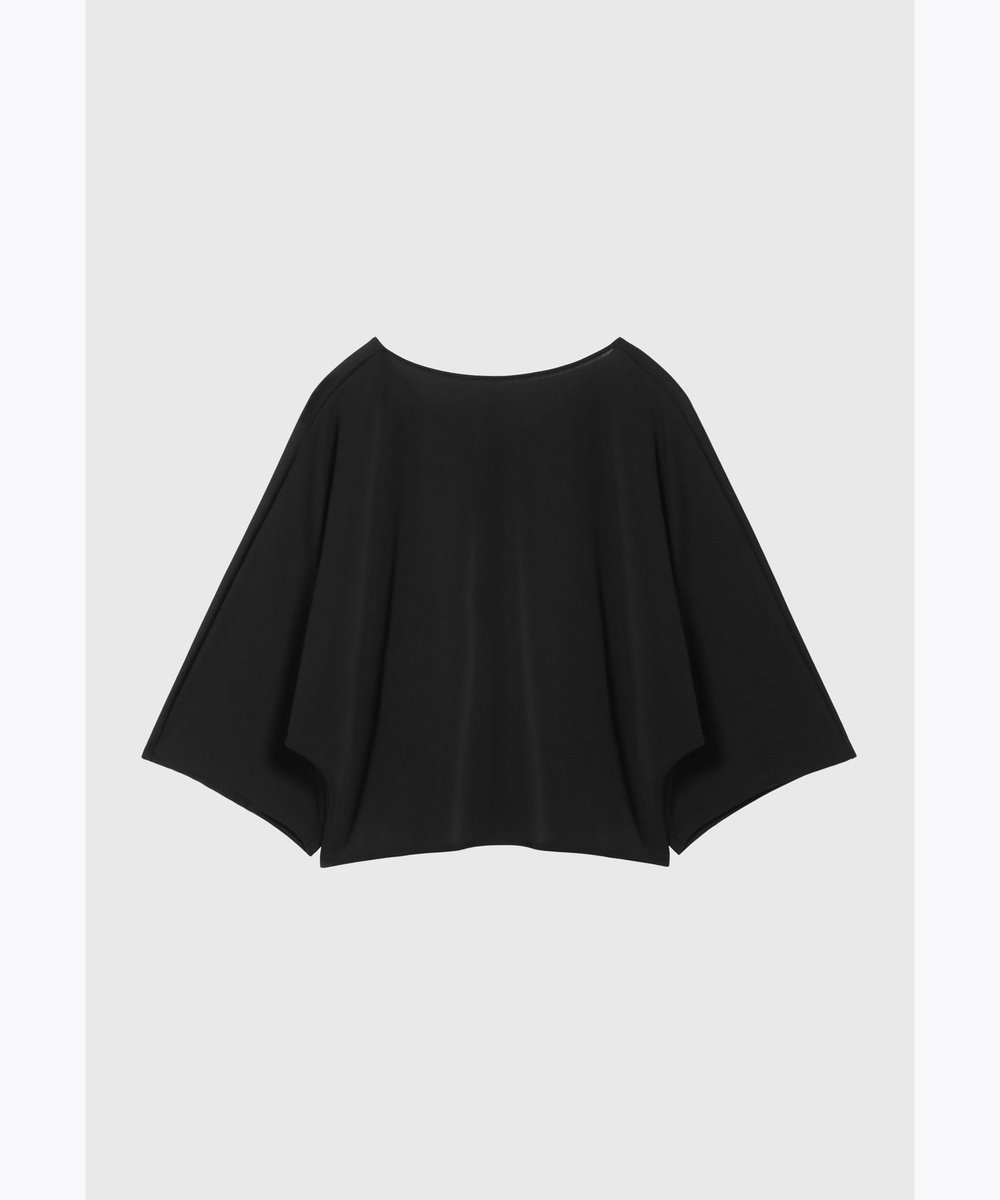 DÉPAREILLÉ TRIACETATE JERSEY BIG TEE / トリアセテートジャージービッグT ブラック