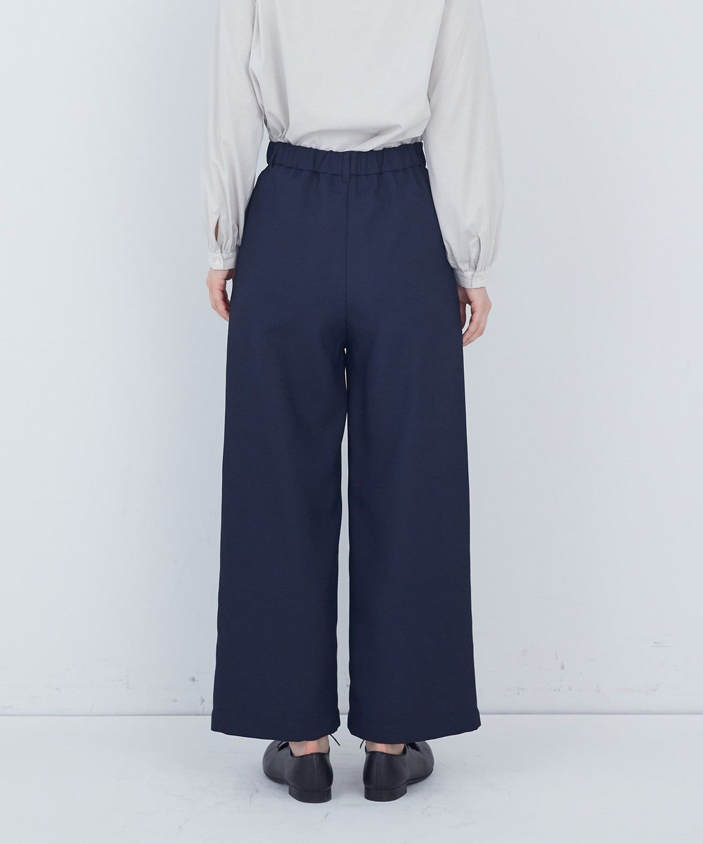 ADIEU TRISTESSE タックストレートパンツ ネイビー