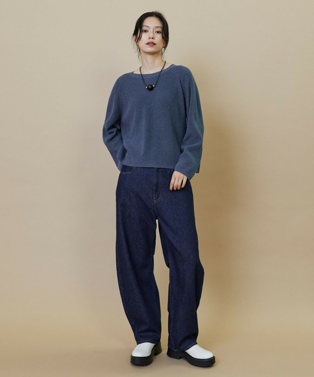 L'EQUIPE mabel アクリルボールネックレス ブラック