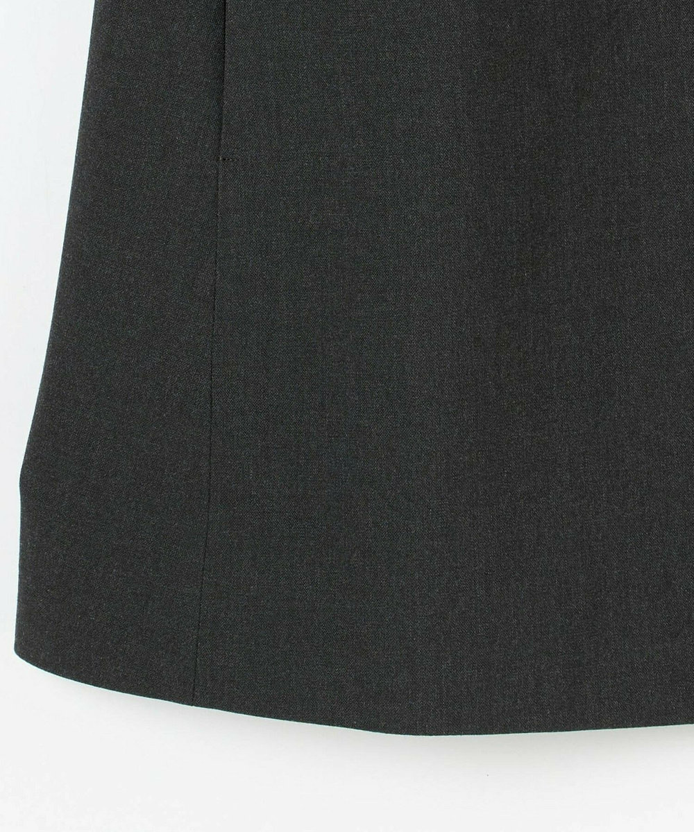 L'EQUIPE Lサイズ（大きいサイズ） 【大きいサイズ】ウォッシャブルTR2wayジレ チャコールグレー