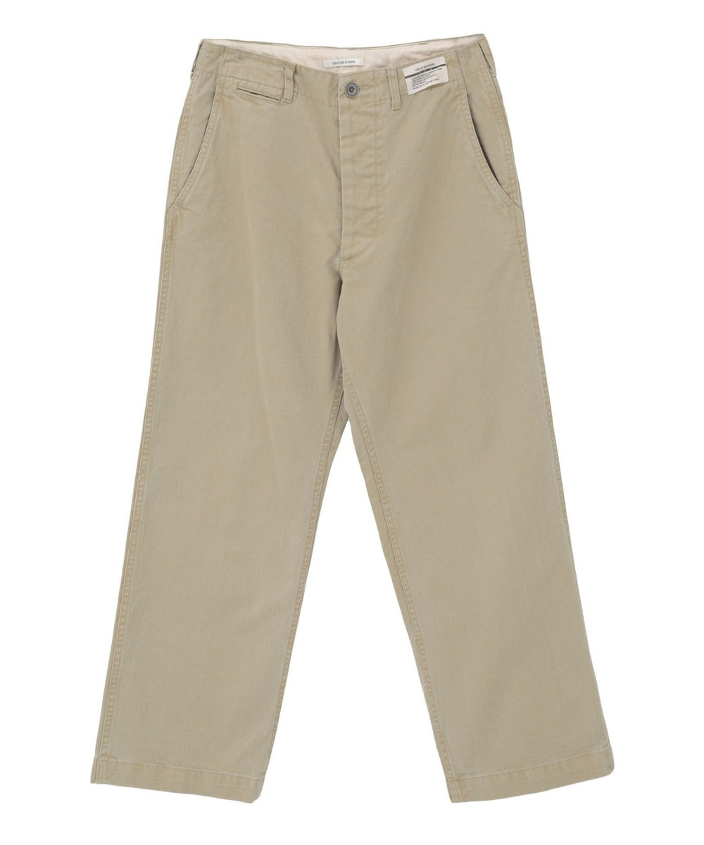 1er Arrondissement ＜COUTURE D'ADAM（クチュール ド アダム）＞“Old Chino"チノパンツ ベージュ