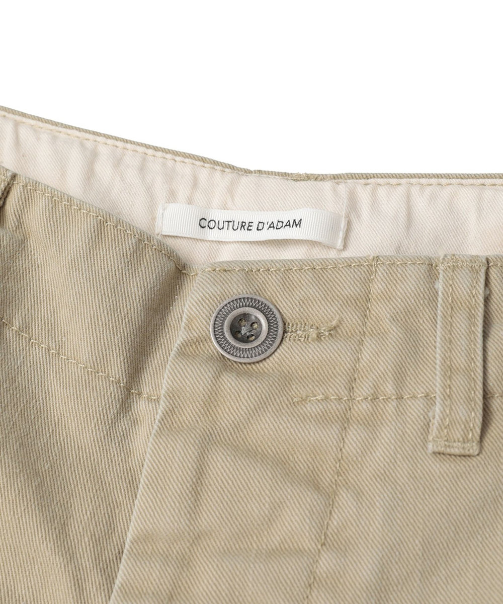 1er Arrondissement ＜COUTURE D'ADAM（クチュール ド アダム）＞“Old Chino"チノパンツ ベージュ