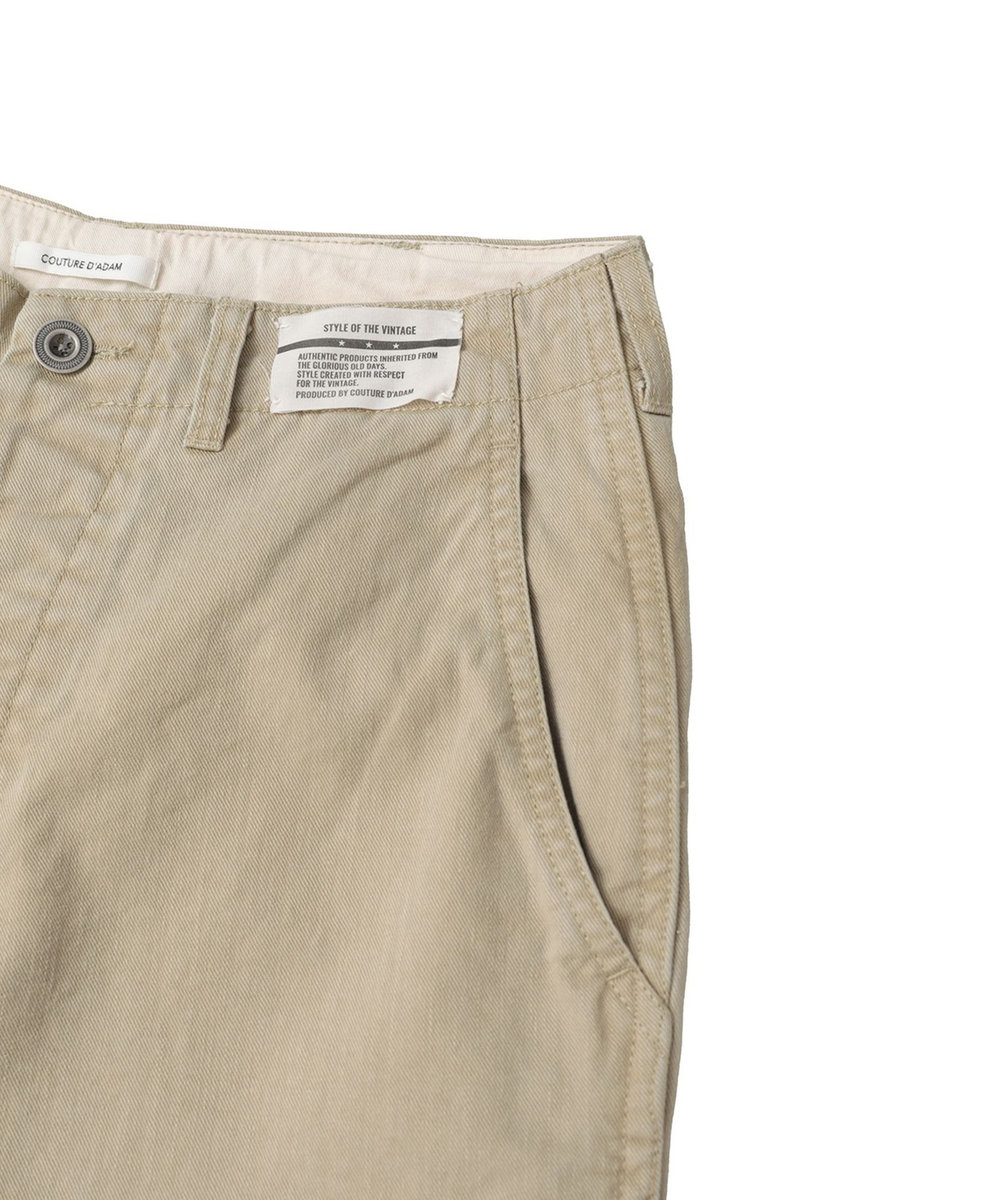 1er Arrondissement ＜COUTURE D'ADAM（クチュール ド アダム）＞“Old Chino"チノパンツ ベージュ