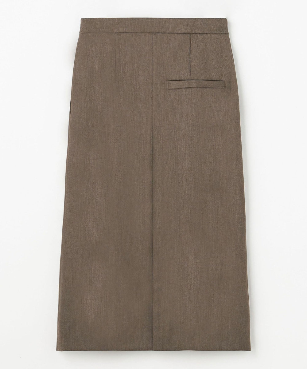 DÉPAREILLÉ WOOL GABARDINE CORSET SKIRT / ウールギャバジンコルセットスカート ブラウン