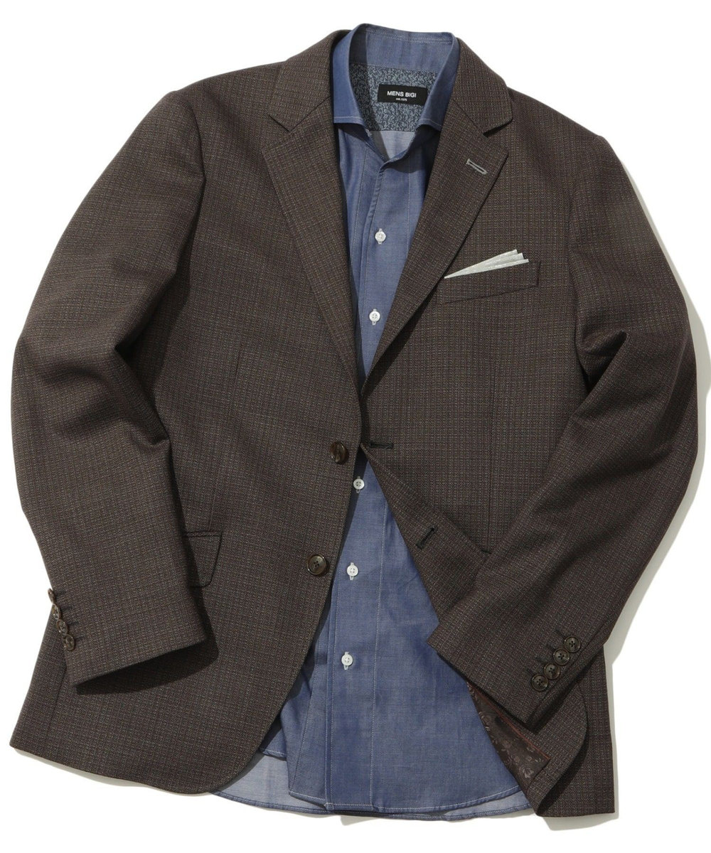 MEN'S BIGI 【ACTIVE TAILOR】アソートストレッチジャケット ブラウン系その他