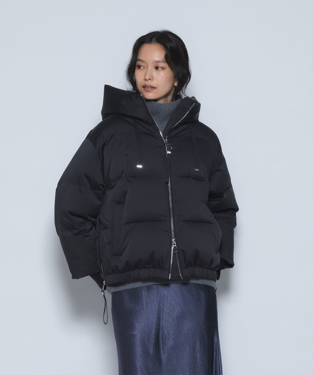 1er Arrondissement 《WEB限定カラーあり》＜DUNO/デュノ＞ショートダウンコート ブラック