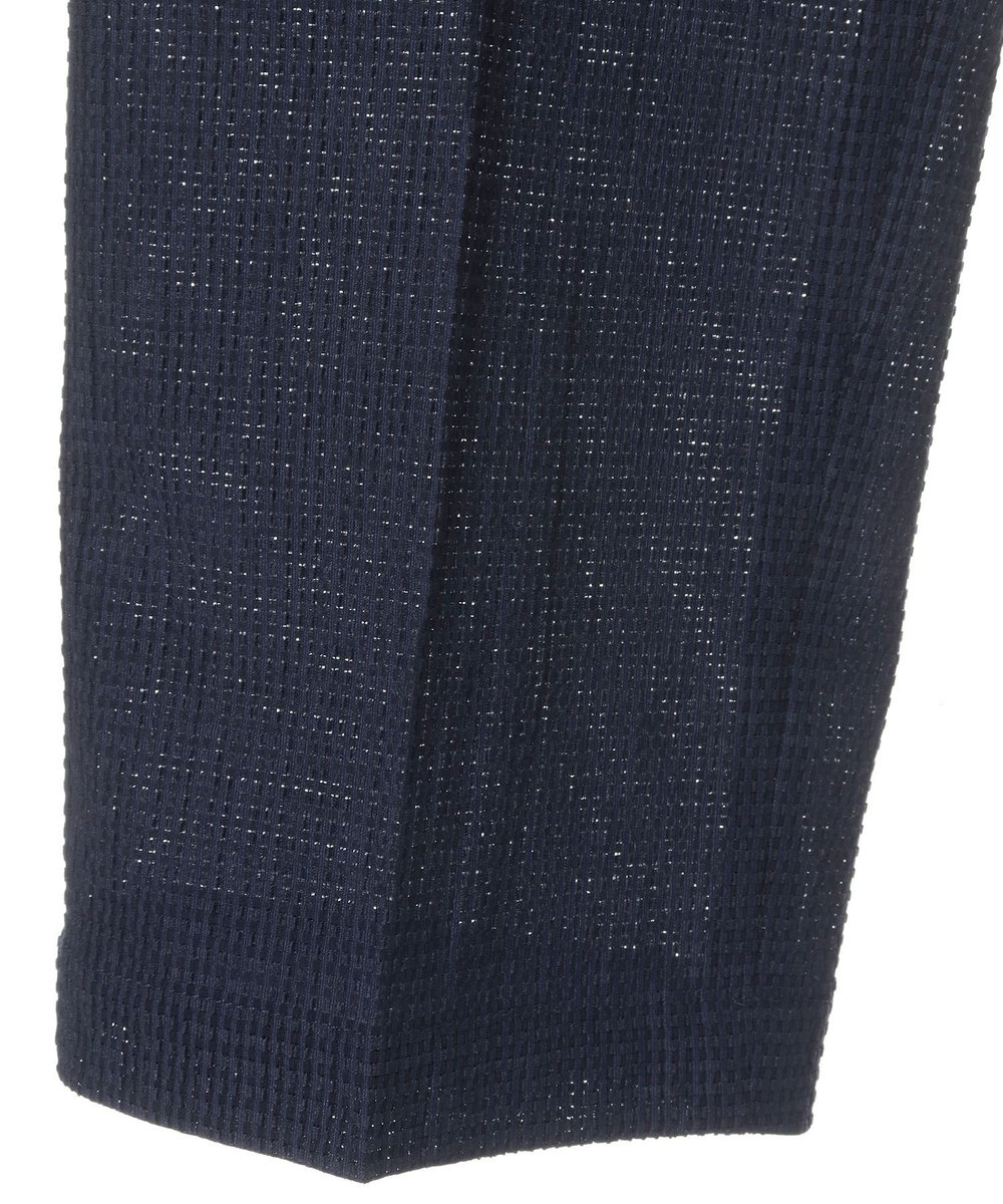 MEN'S BIGI 3Dサッカーストレッチアンクル丈イージーパンツ ネイビー