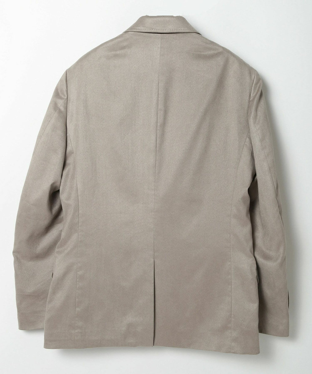 MEN'S BIGI コマスエードストレッチジャケット（セットアップ対応） グレー