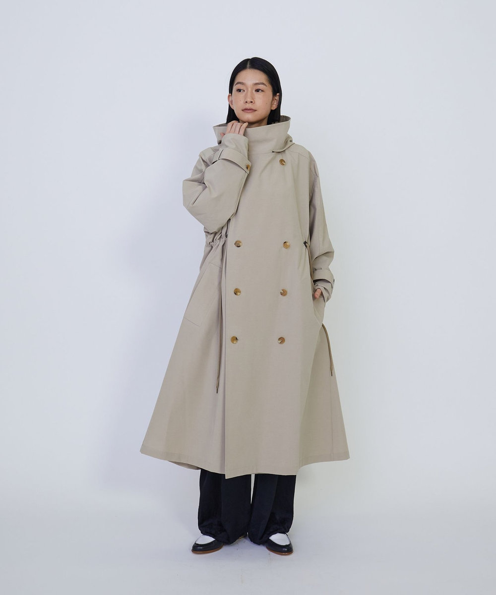 1er Arrondissement ＜VACHEMENT×1er Arrondissement＞シェルタフタトレンチコート ベージュ