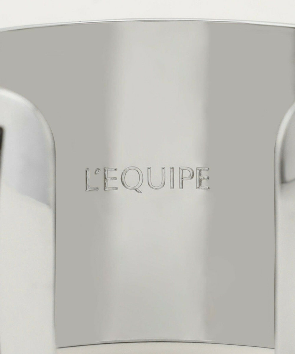 L'EQUIPE ラインバングル40mm シルバー