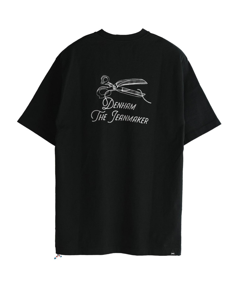 MEN'S BIGI 【DENHAM/デンハム】別注 バックプリントTEE ブラック