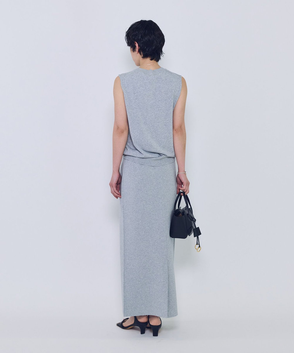 1er Arrondissement ＢＯＸニットタンク ライトグレー