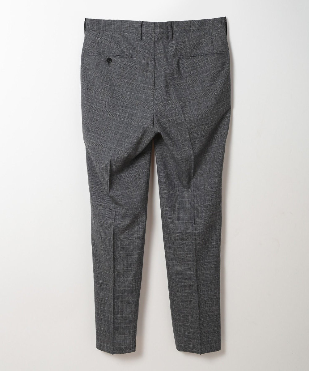MEN'S BIGI ウールメランジグレンチェックスーツ＜セットアップ＞ グレー