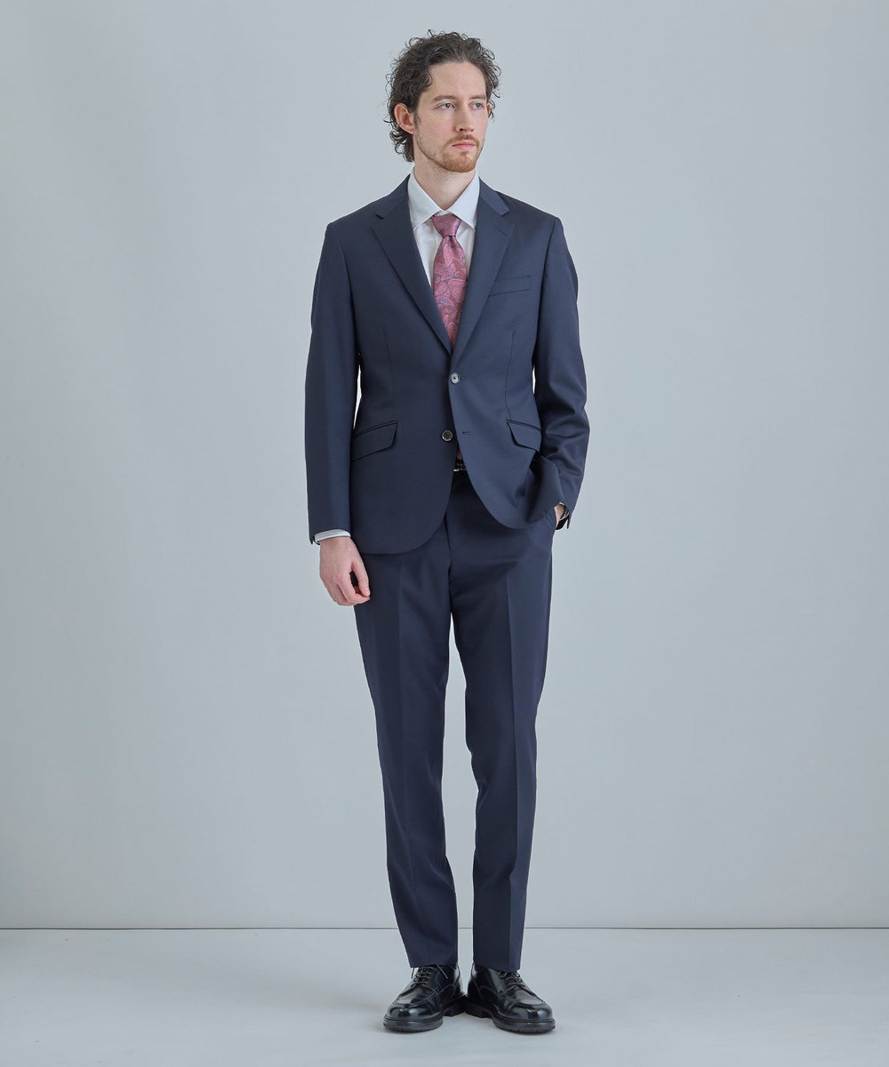 MEN'S BIGI 【TIE YOUR TIE /タイユアタイ】配色ペイズリー柄ネクタイ ピンク