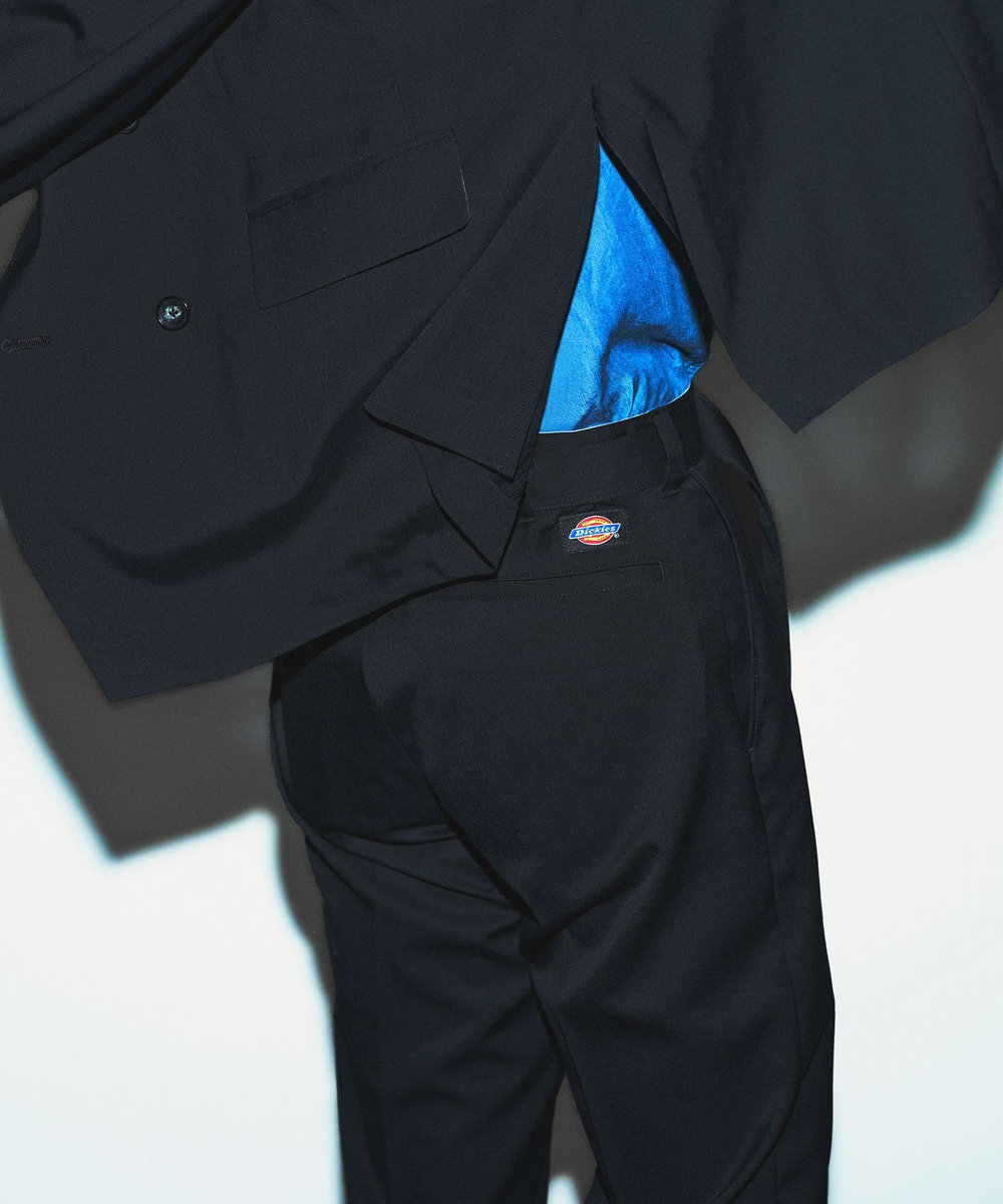 MEN'S BIGI 【Dickies（R）/ディッキーズ（R）】別注 SMART MERINO 875 ワークパンツ ブラック