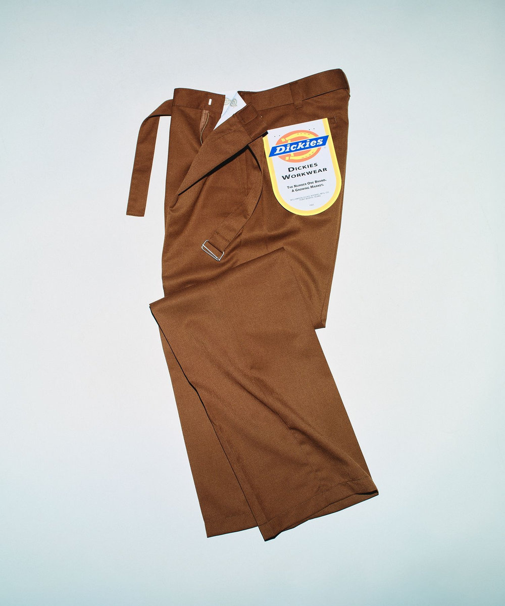 MEN'S BIGI 【Dickies（R）/ディッキーズ（R）】別注 SMART MERINO 875 ワークパンツ ブラウン