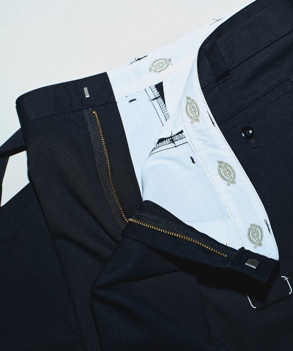 MEN'S BIGI 【Dickies（R）/ディッキーズ（R）】別注 SMART MERINO 875 ワークパンツ ブラック