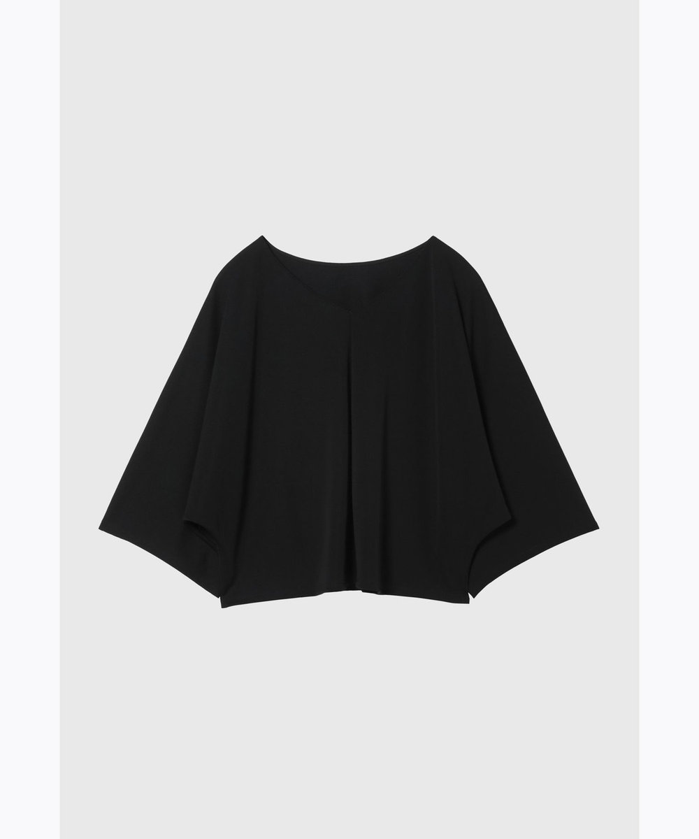DÉPAREILLÉ TRIACETATE JERSEY BIG TEE / トリアセテートジャージービッグT ブラック