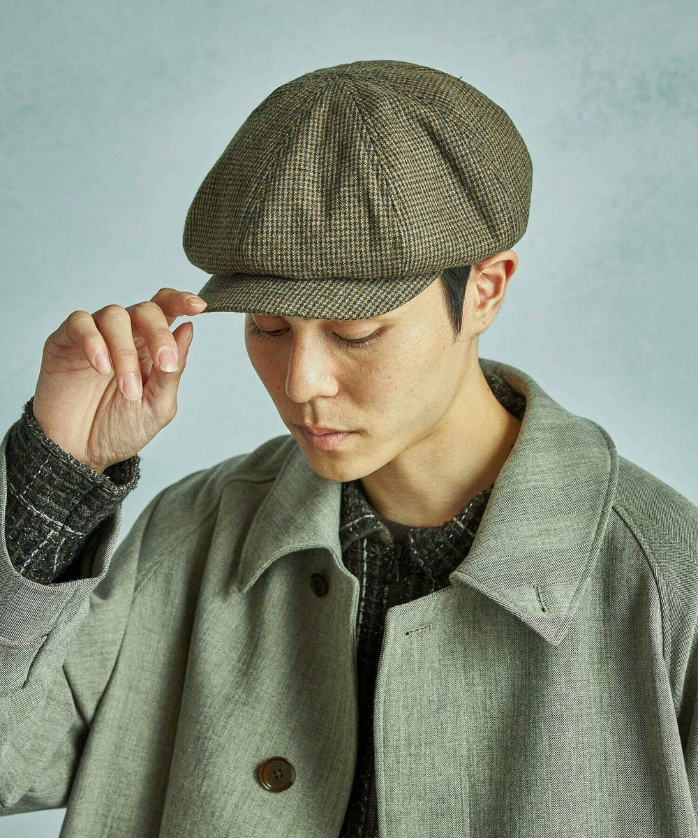 MEN'S BIGI キャスケット ブラウン