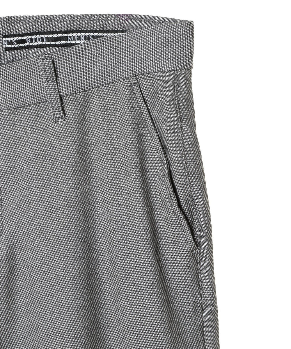 MEN'S BIGI ハイパワーストレッチ ツイルパンツ<2wayハイパワーストレッチ><接触冷感> ライトグレー