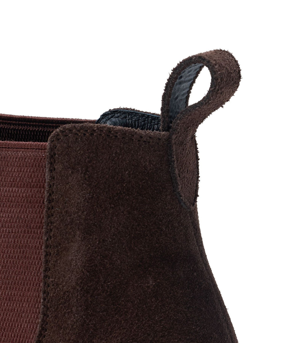 MEN'S BIGI レザーサイドゴアブーツ ブラウン