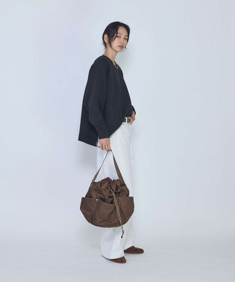1er Arrondissement ＜NOMADIS /ノマディス＞"SQUASH"ショルダーバッグ ブラウン