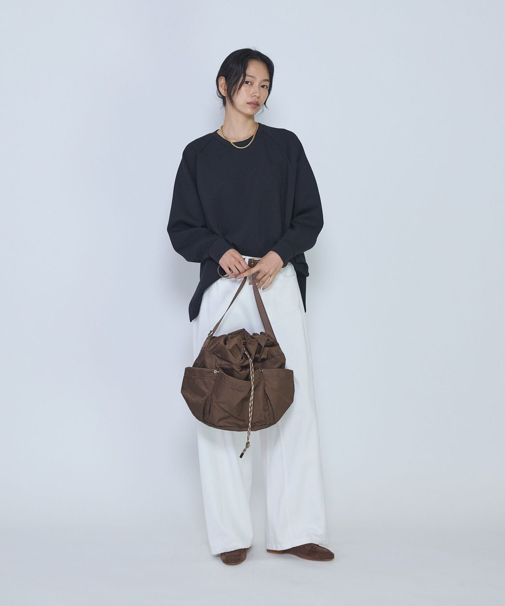 1er Arrondissement ＜NOMADIS /ノマディス＞"SQUASH"ショルダーバッグ ブラウン