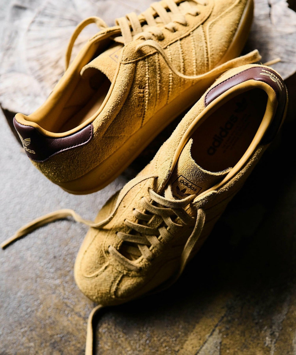 MEN'S BIGI 【adidas Originals/アディダスオリジナルス】GAZELLE INDOOR/ガゼル インドア ベージュ