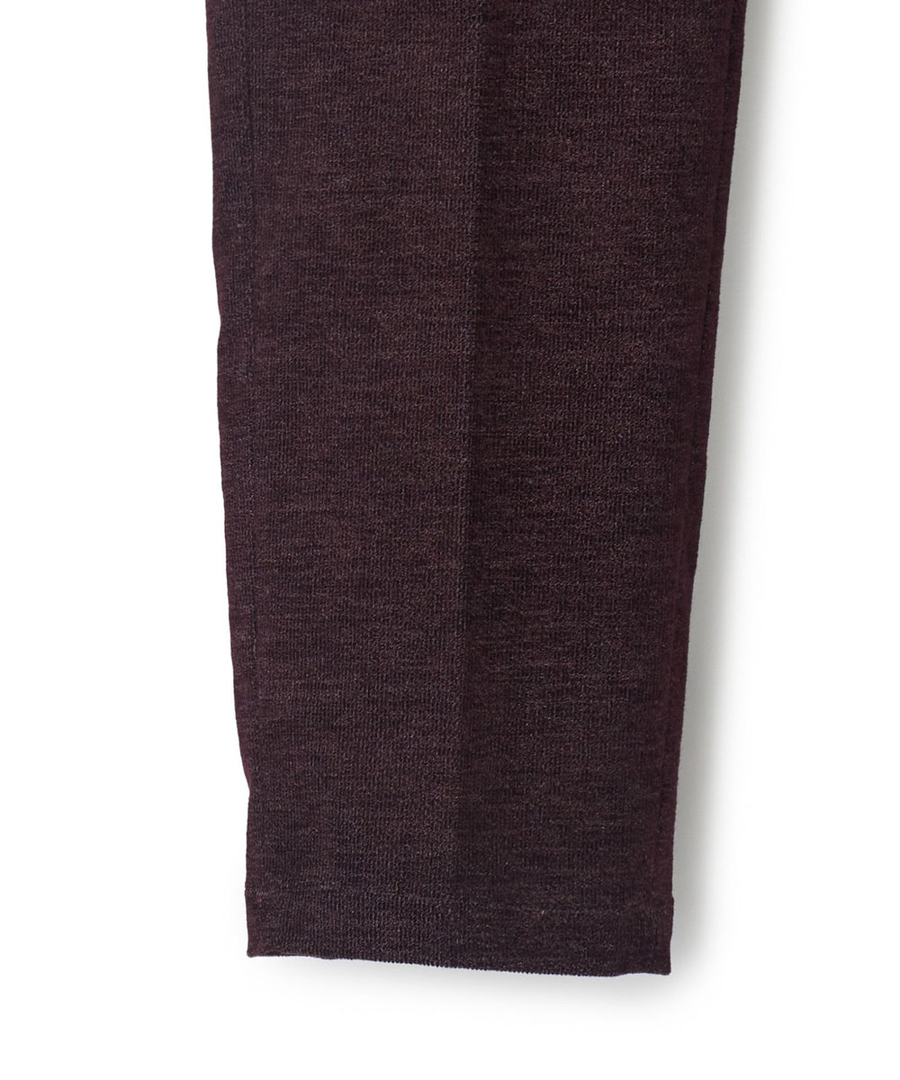 MEN'S BIGI 杢コーデュロイクリースラインパンツ［ストレッチ］ ワイン