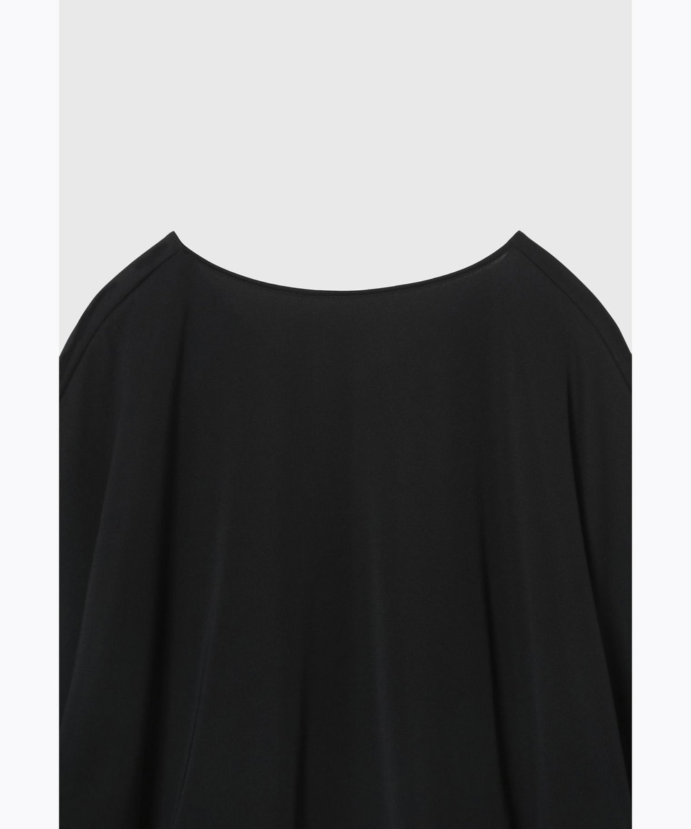 DÉPAREILLÉ TRIACETATE JERSEY BIG TEE / トリアセテートジャージービッグT ブラック