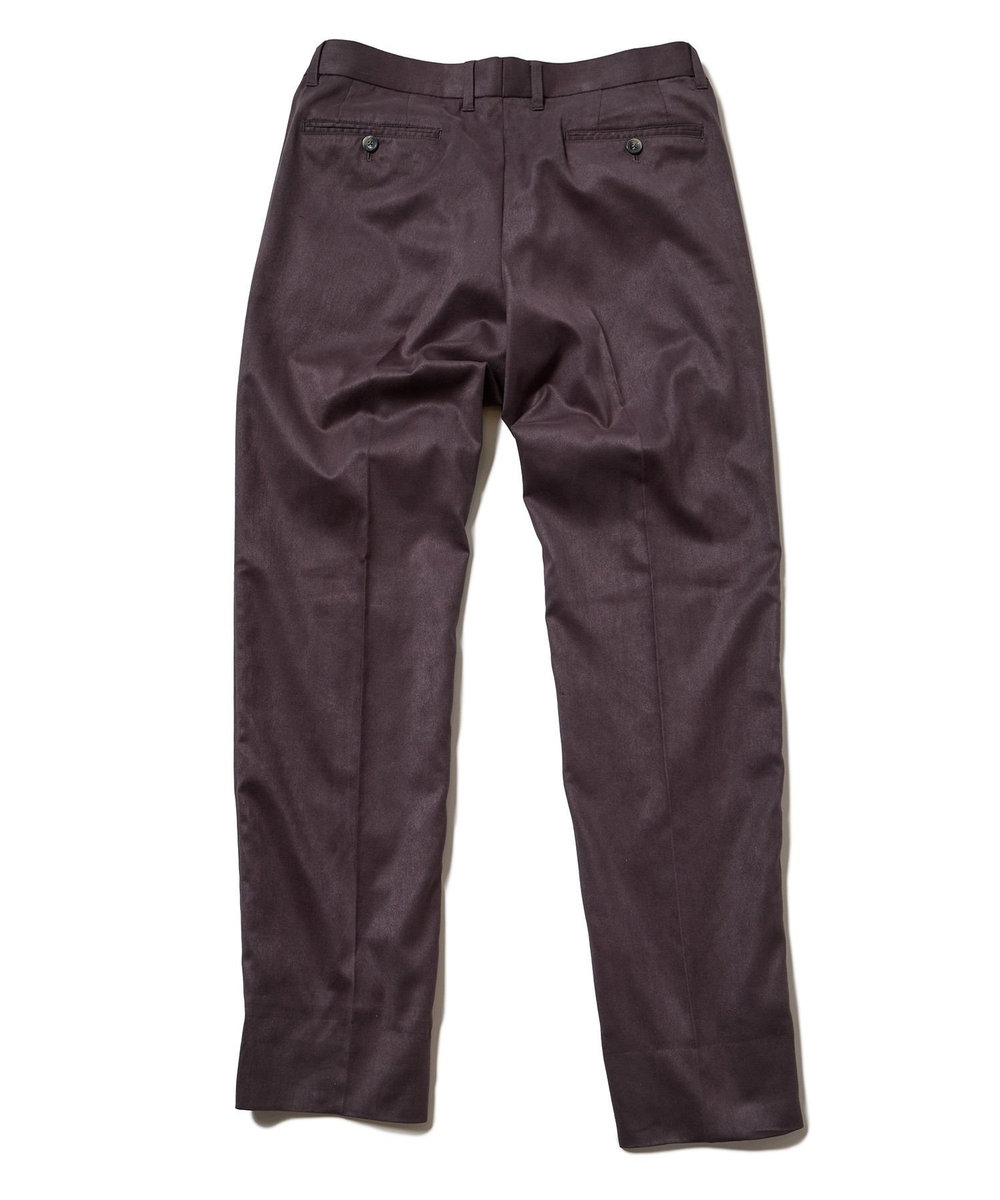 MEN'S BIGI ストレッチコマスエードスラックスパンツ＜セットアップ対応＞ チャコールグレー
