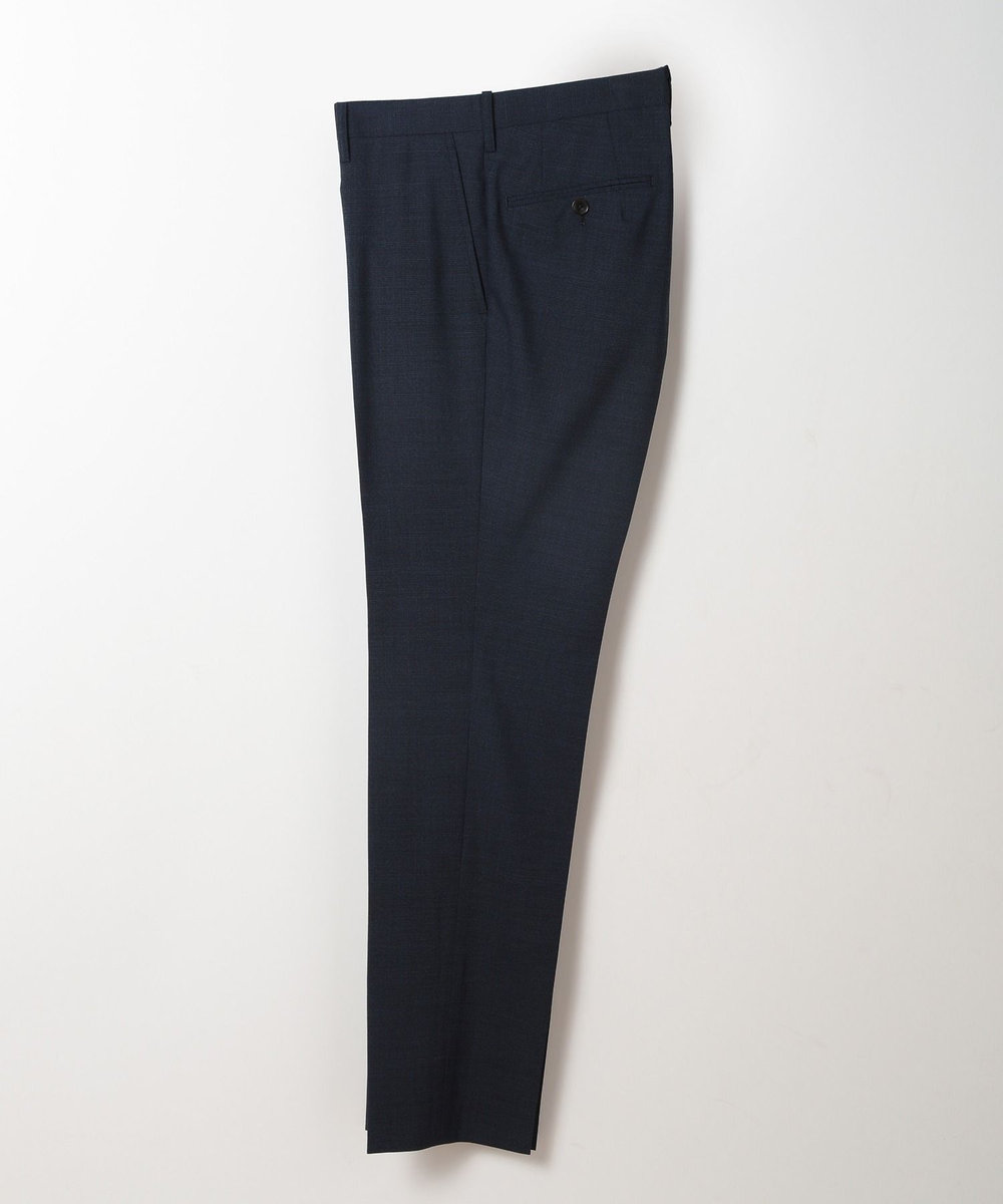 MEN'S BIGI ウールメランジ千鳥格子スーツ＜セットアップ＞ ネイビー