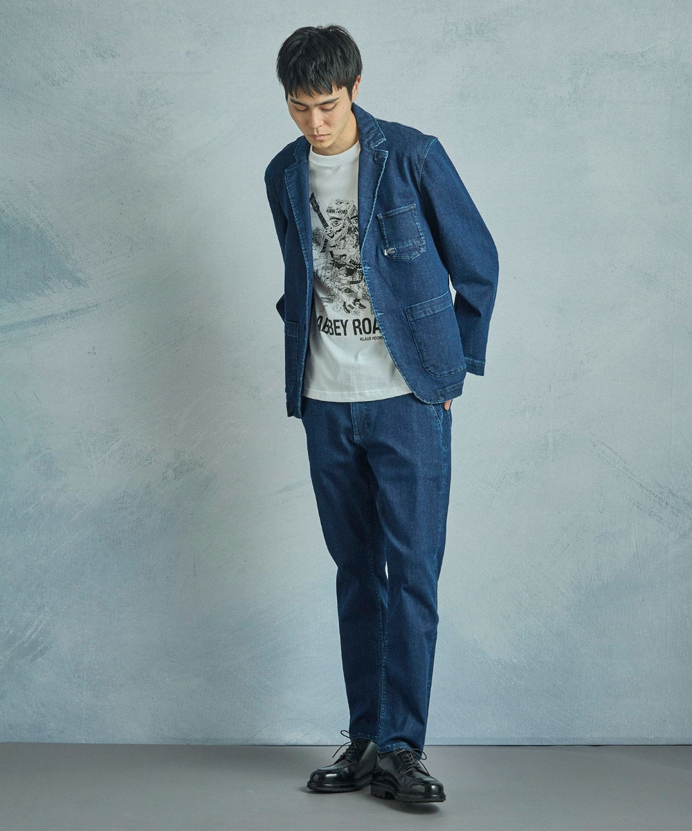 MEN'S BIGI 【DENHAM/デンハム】別注カラー RAZORデニムパンツ インディゴブルー