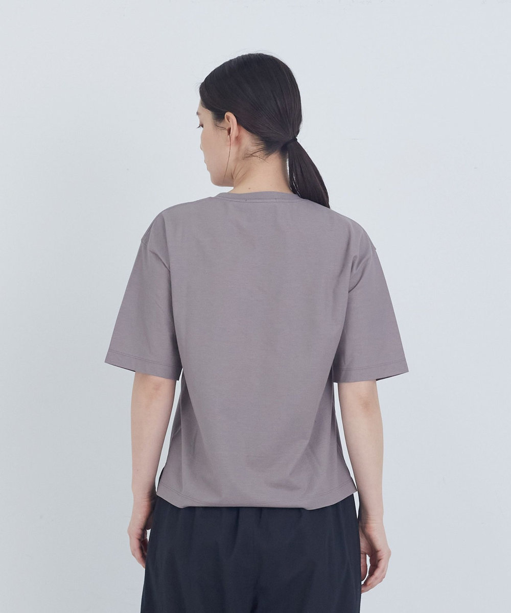ADIEU TRISTESSE 40/-SZ天竺Ｔシャツ モカ