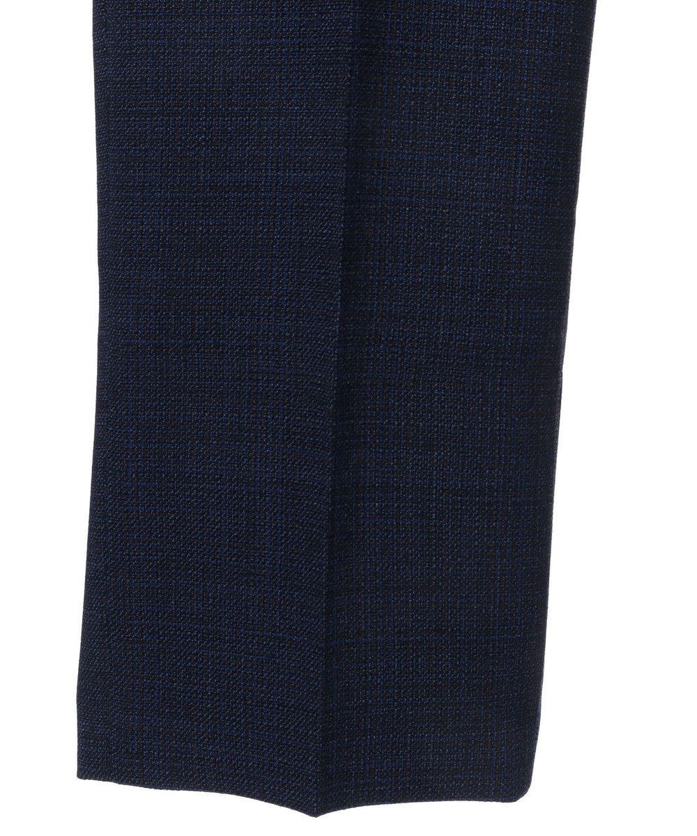 MEN'S BIGI 【ACTIVE TAILOR】ミックスヤーン/ホップサックスラックス＜セットアップ・スリーピース対応＞ ネイビー