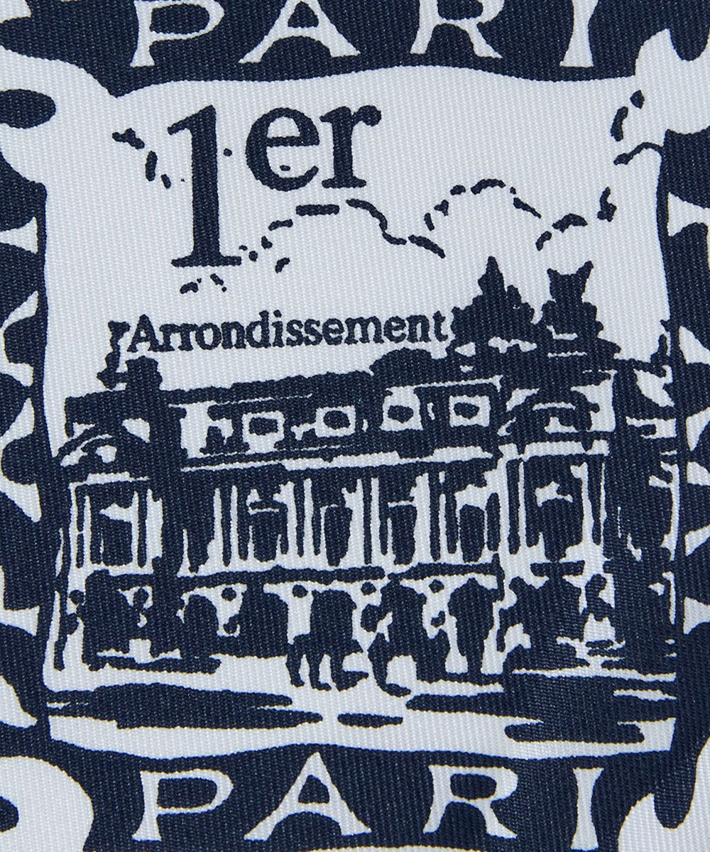 1er Arrondissement パリスカーフ グリーン